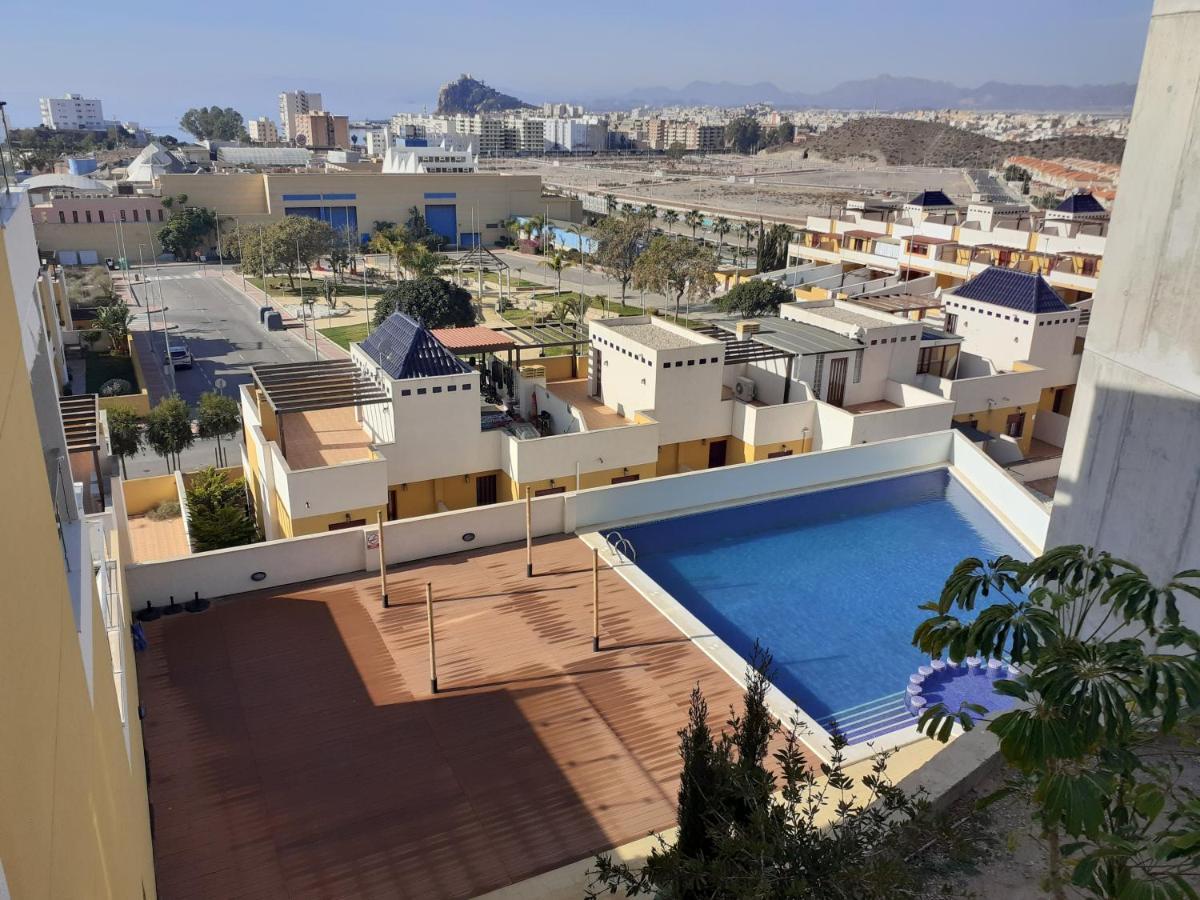 Apartamento En Aguilas Con Amplia Terraza Y Piscina Kültér fotó